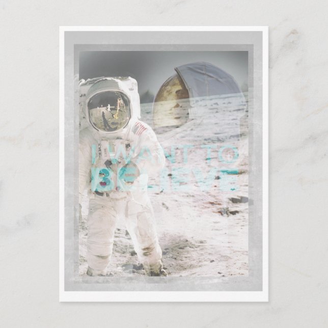 Astronauter Vykort (Framsida)