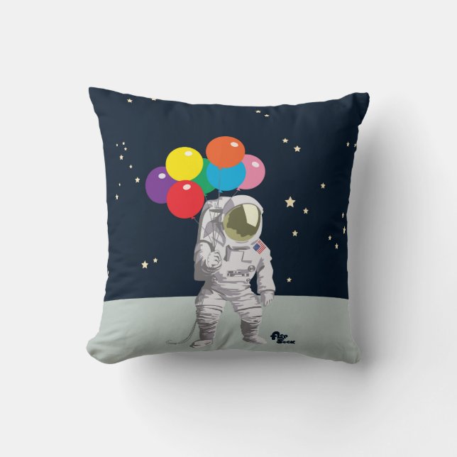 Astronautet kudder kudde (Framsida)