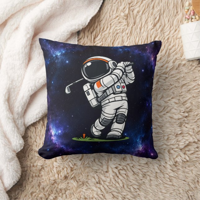 Astronautgolf Kudde (Filt)