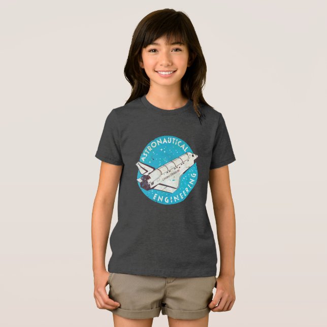 Astronautisk Ingenjörskonst V01 T Shirt (Framsida Full)