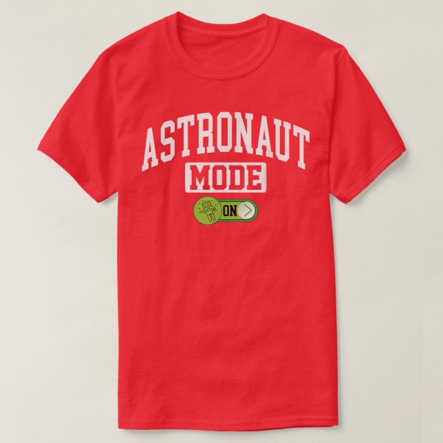 Astronautläge på - Lättare astronomi Astronaut Spa T Shirt (Design framsida)