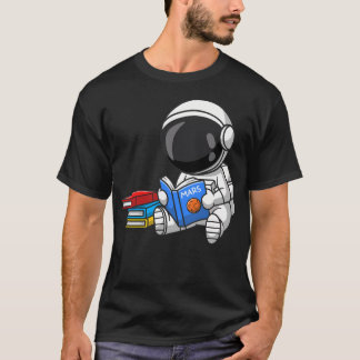 Astronautläsning Älskare Reading Älskare T Shirt