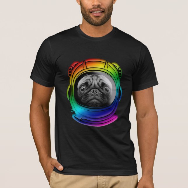 Astronautmops T Shirt (Framsida)