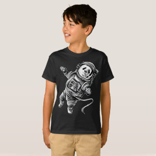 AstronautPanda i utrymmePandabjörnen Astropanda T Shirt