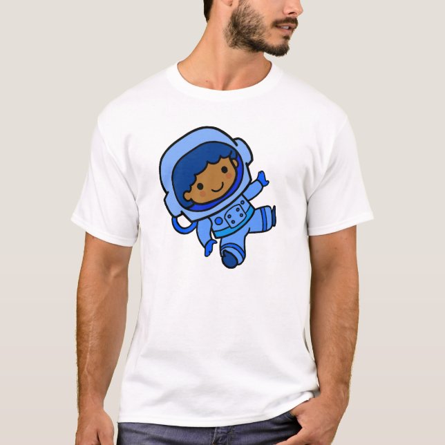 Astronautpojke Tee Shirt (Framsida)