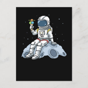 Astronautpresent För Barn Moon Landing Glass Space Vykort