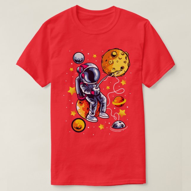Astronautrymme T Shirt (Design framsida)
