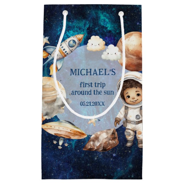 Astronautrymmet första Resa runt Sol gift-blocket (Framsidan)