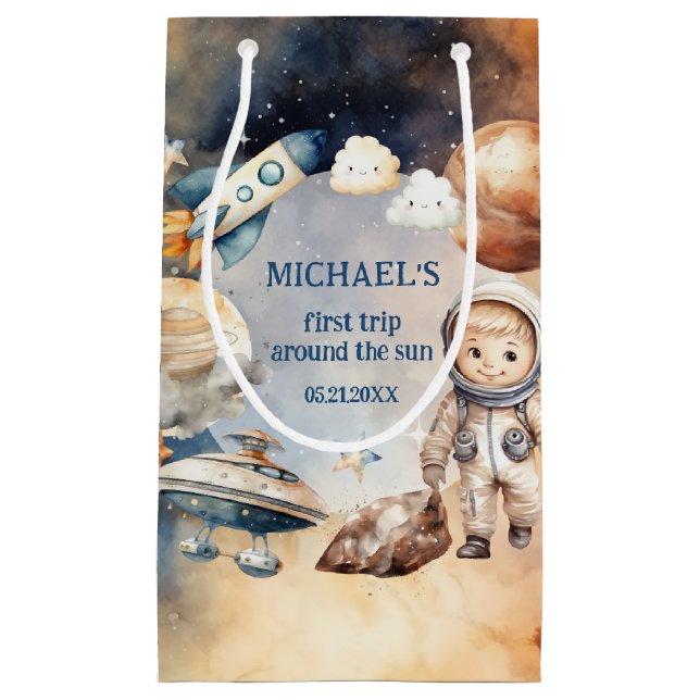 Astronautrymmet första Resa runt Sol gift-blocket (Framsidan)