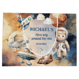 Astronautrymmet första Resa runt Sol gift-blocket