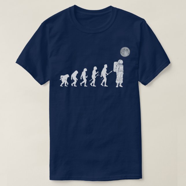 Astronauts Human Activity Evolution Walking in Spa T Shirt (Design framsida)
