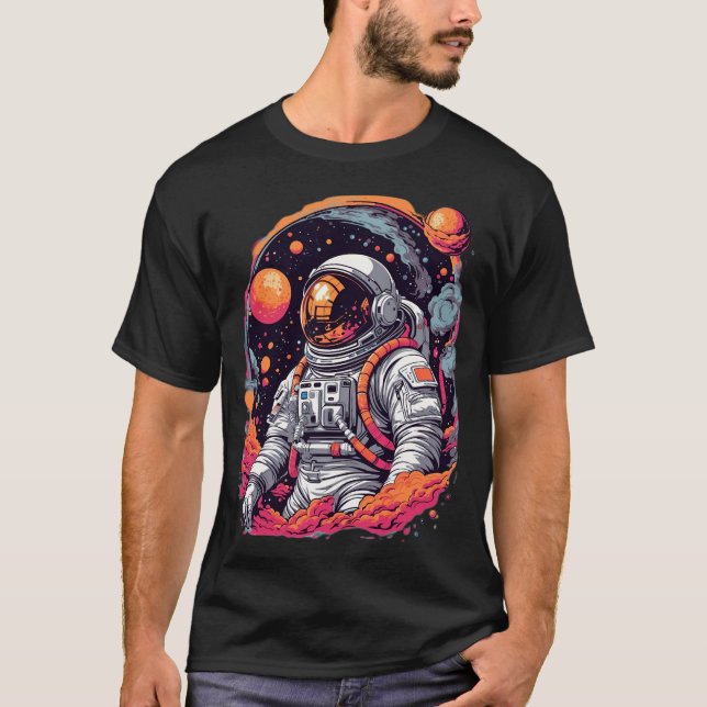 Astronaut's Odyssey T Shirt (Framsida)