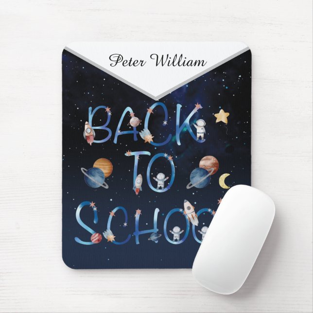 Astronauts Planets Space, Back to school Musmatta (Med mus)