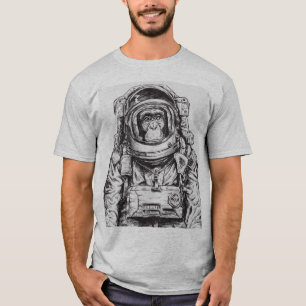 Astronautschimpans T Shirt