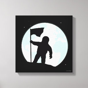 AstronautSilhouette Canvastryck