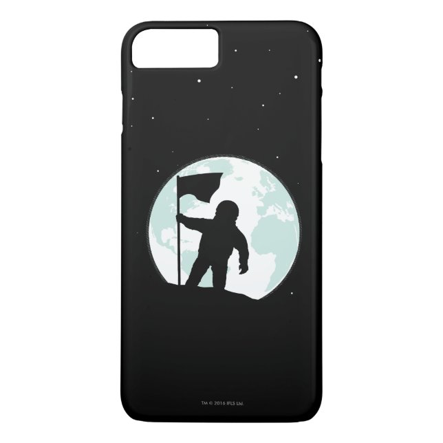 AstronautSilhouette Case-Mate iPhone Skal (Baksida)