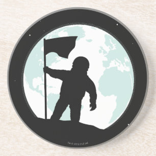 AstronautSilhouette Underlägg