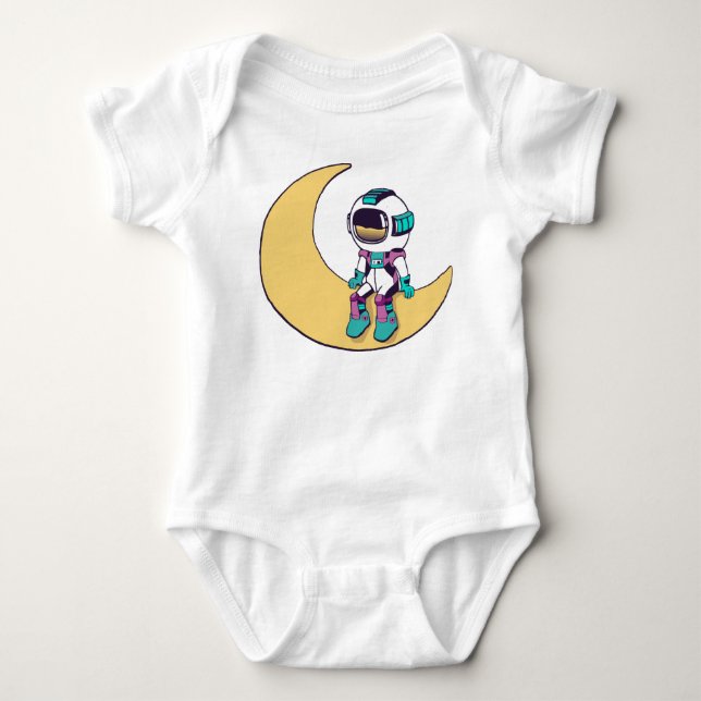 Astronautskjorta, Rymdman T Shirt (Framsida)