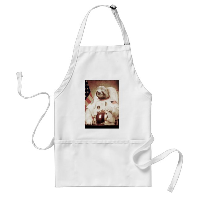 AstronautSloth Förkläde (Framsidan)
