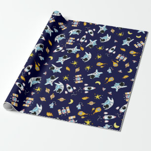 Astronauttema i rymden presentpapper