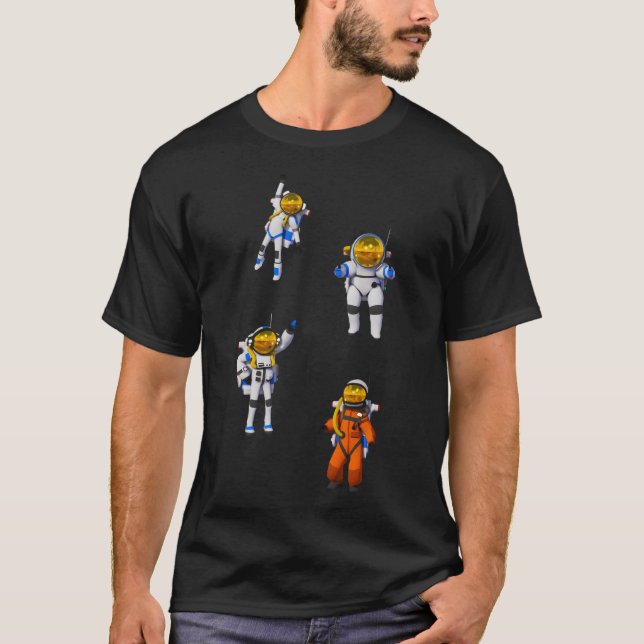 Astroneer Kostym T Shirt (Framsida)