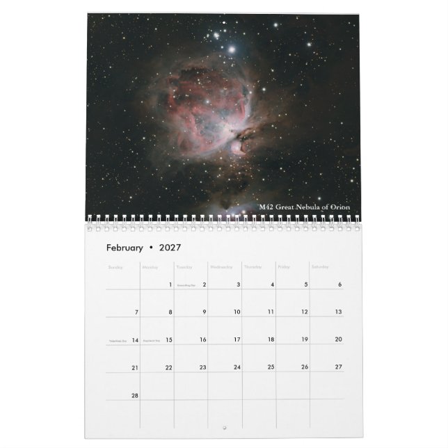 Astrono Molly Bilder 2021 Kalender (Feb 2027)