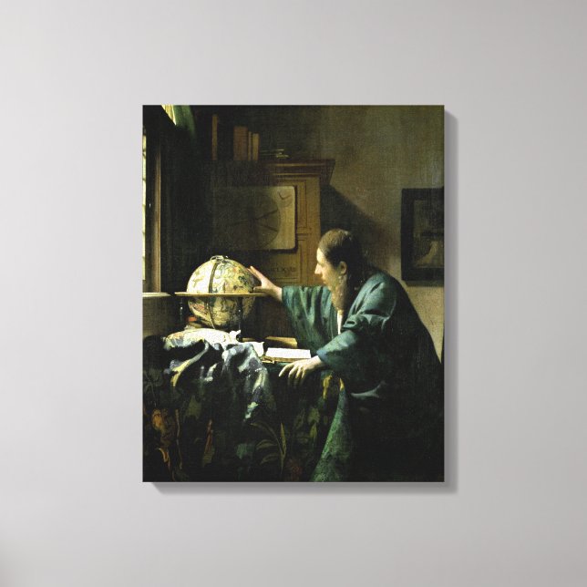 Astronomer, 1668 canvastryck (Framsida)
