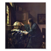 Astronomer från Johannes Vermeer