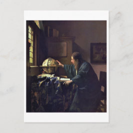 Astronomer från Johannes Vermeer Vykort