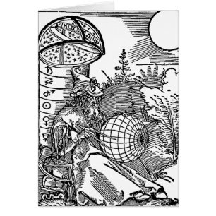 Astronomer Hälsningskort