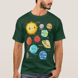 Astronomer Planets Cute Astronomer T Shirt