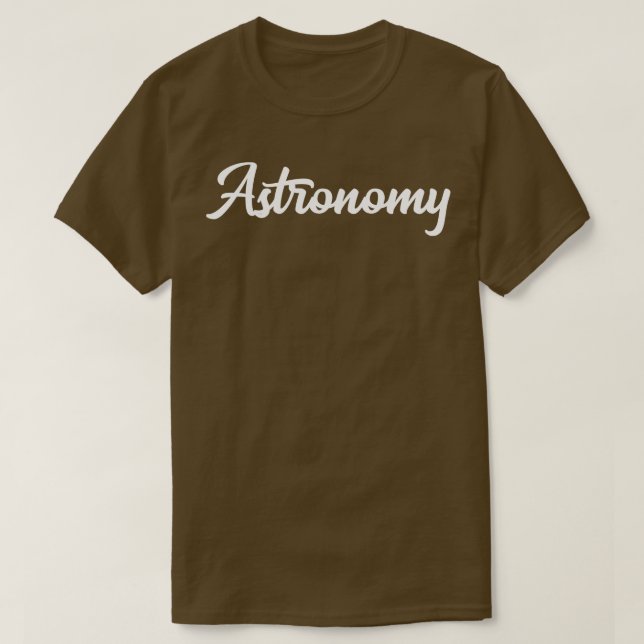 Astronomi 3 t shirt (Design framsida)