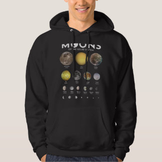 Astronomi Älskare Måne Solar System Astronomy Astr Hoodie
