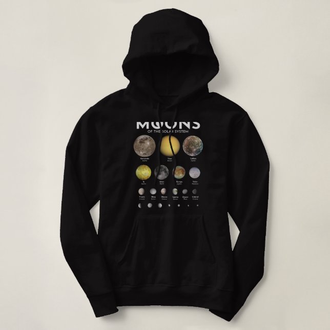 Astronomi Älskare Måne Solar System Astronomy Astr T Shirt (Design framsida)