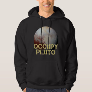 Astronomi Älskare Pluto Planet Solar System Astron Hoodie
