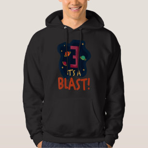 Astronomi Astronomer Rymdtema Födelsedag är en bal Hoodie