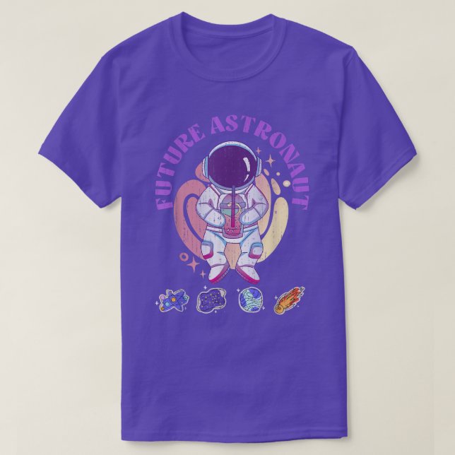 Astronomi Extern Science Space Travel Future Astro T Shirt (Design framsida)