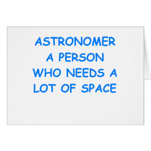 astronomi hälsningskort