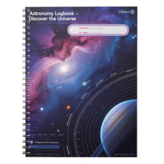 Astronomi Logbook - Upptäck Universe Anteckningsbok
