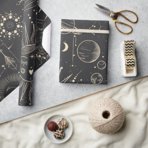 Astronomi Mönster Presentpapper