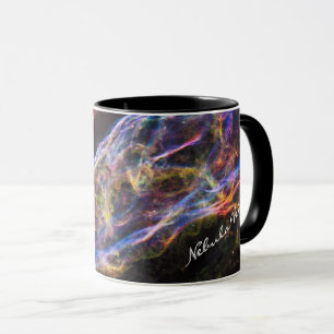 Astronomi och Nebula Veil, Hubble / Galaxy Mugg