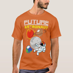 Astronomi Planets Space Science Future Astronaut T Shirt