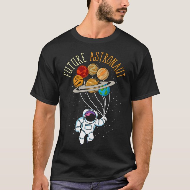 Astronomi Planets Space Science Universe Älskare F T Shirt (Framsida)