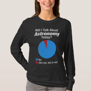 Astronomi Rymden Besatt T Shirt