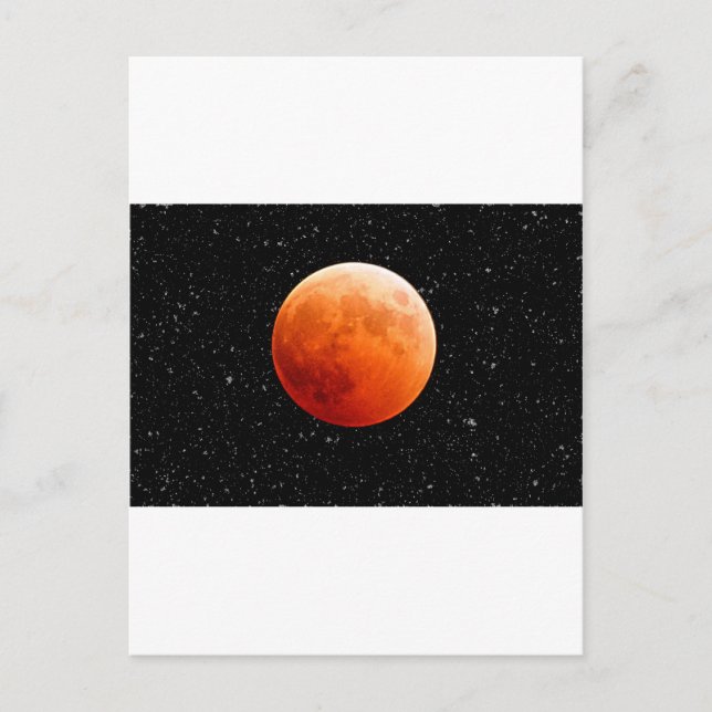 Astronomi & Rymden Månar Himmel Fred Kärlek Öde Vykort (Framsida)