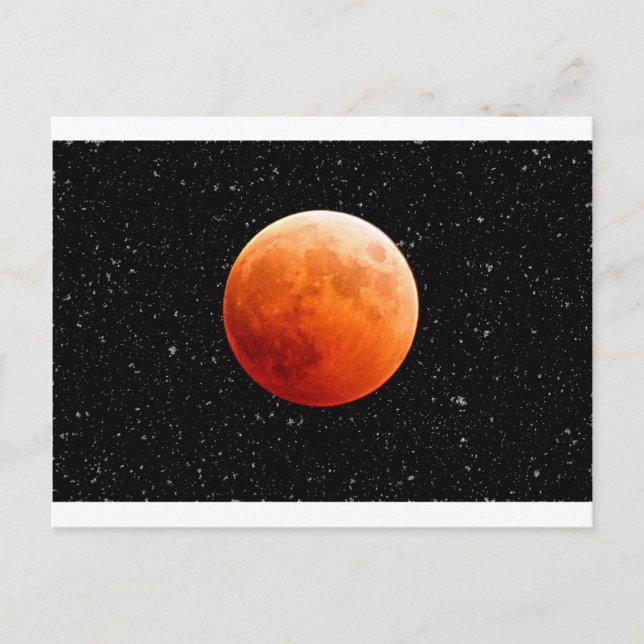Astronomi & Rymden Månar Himmel Fred Kärlek Öde Vykort (Framsida)