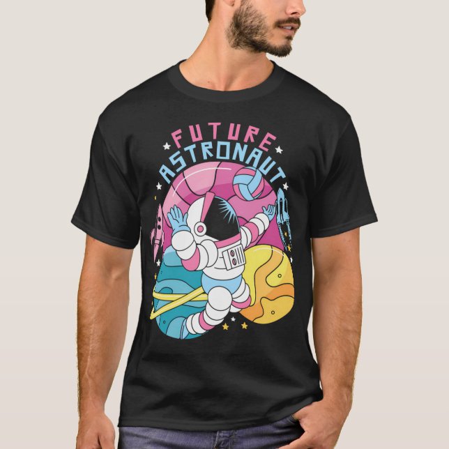 Astronomi Science Space Scientist Universe Planets T Shirt (Framsida)