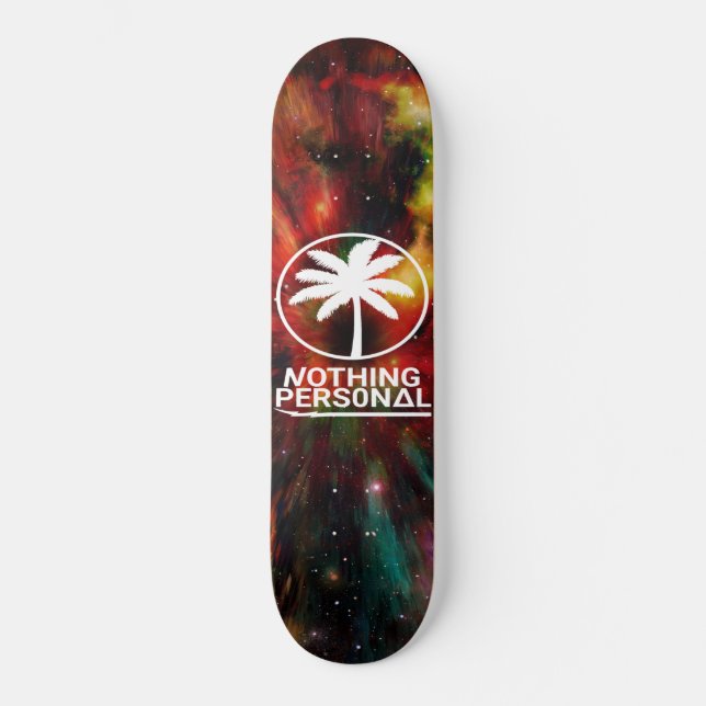 Astronomi Skateboarddäck Mini Skateboard Bräda 18,5 Cm (Framsida)