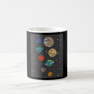 Astronomi Solar System Planets Universe Kaffemugg