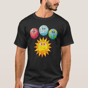 Astronomi Space Science Astronomer Galaxy Cute Pla T Shirt